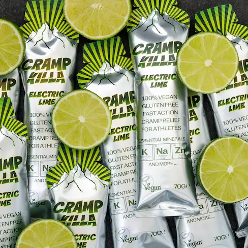 Lime sachets and fresh cut limes